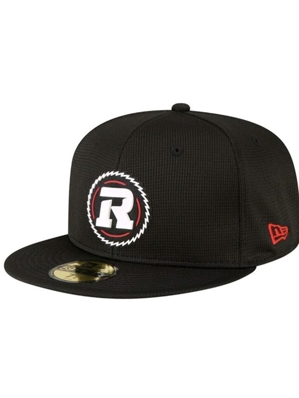 CFL Ottawa Redblacks New Era Sideline 59FIFTY Fitted Hat Black Size 7 3/8